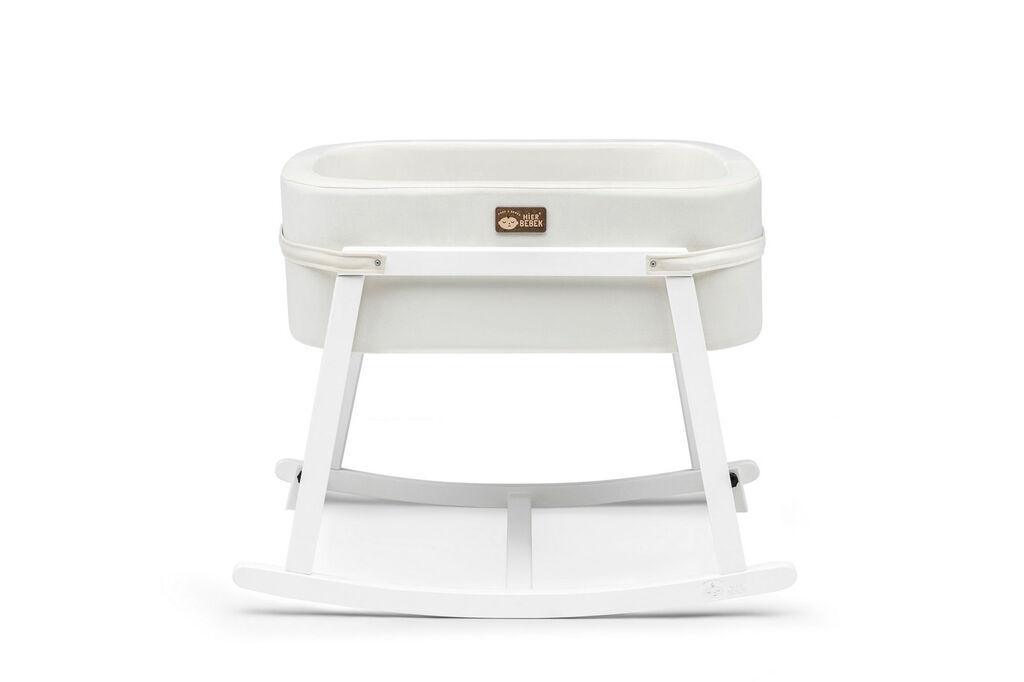 Hanah Home Kolevka za bebe Hier, 90x70x58 cm, Bela