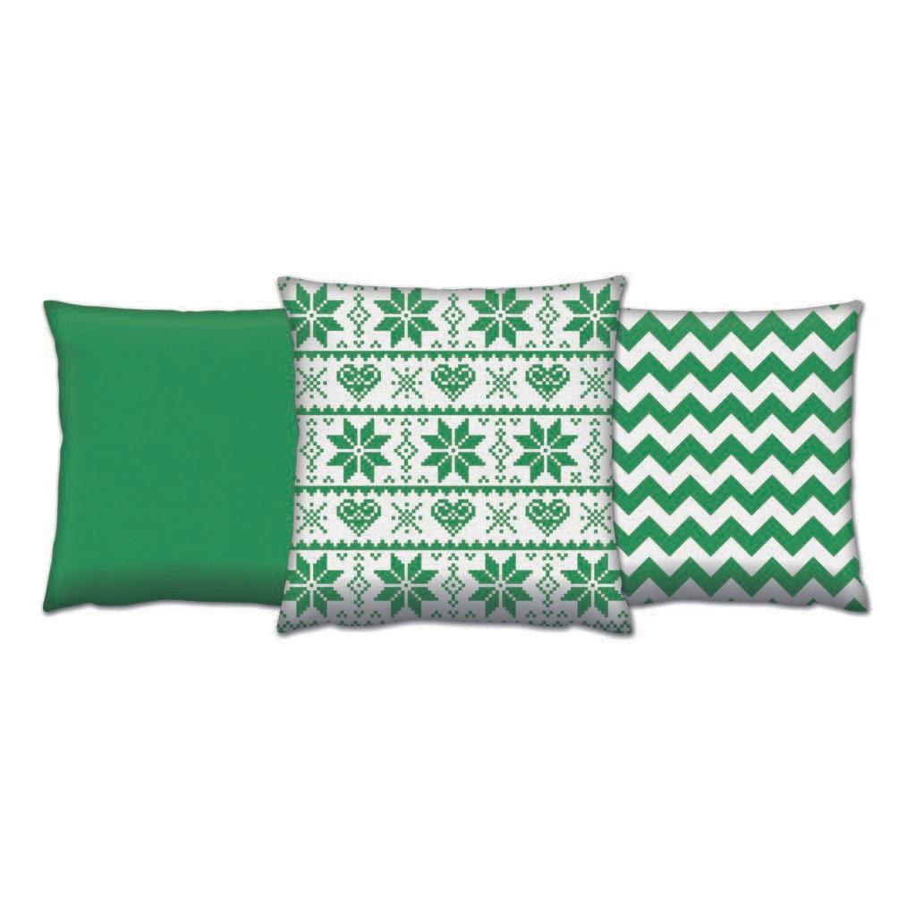 Aberto Design Set 3 jastuka 43x43cm Šareni