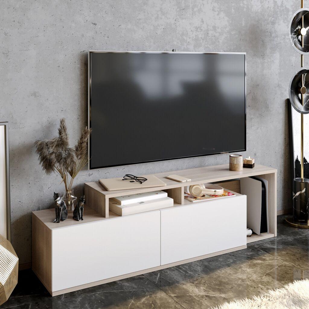 Hanah Home Nexera TV polica, Braon-Bela