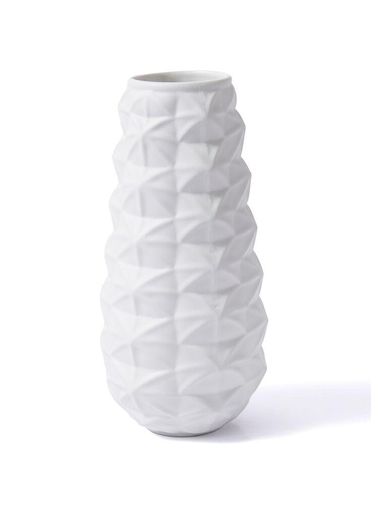 Aberto Design Vaza LCA0031, 22x22x37 cm, Bela