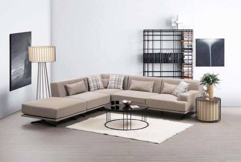 Atelier del Sofa Ugaona garnitura Bentley Bež
