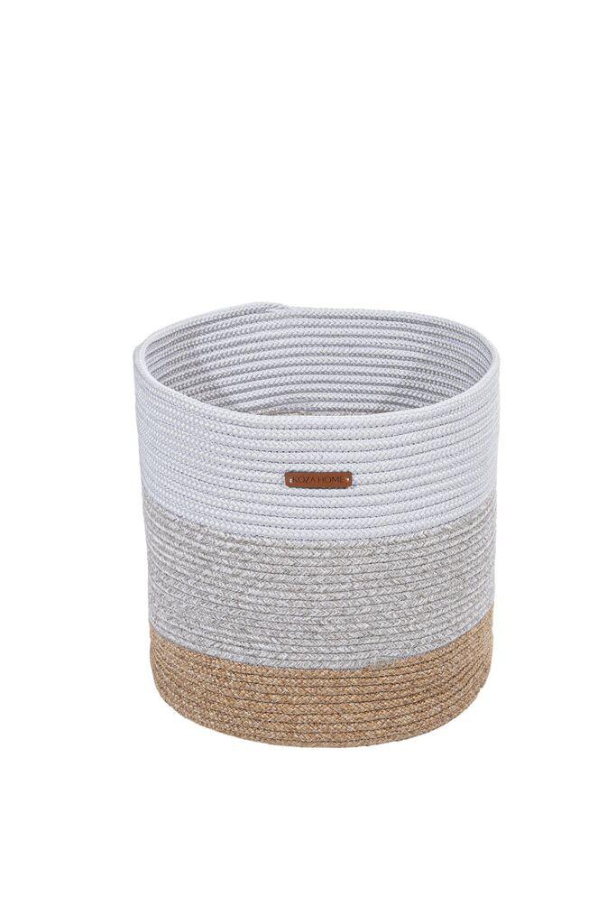 Aberto Design Dekorativna korpica 35x50 cm, Bež-Siva