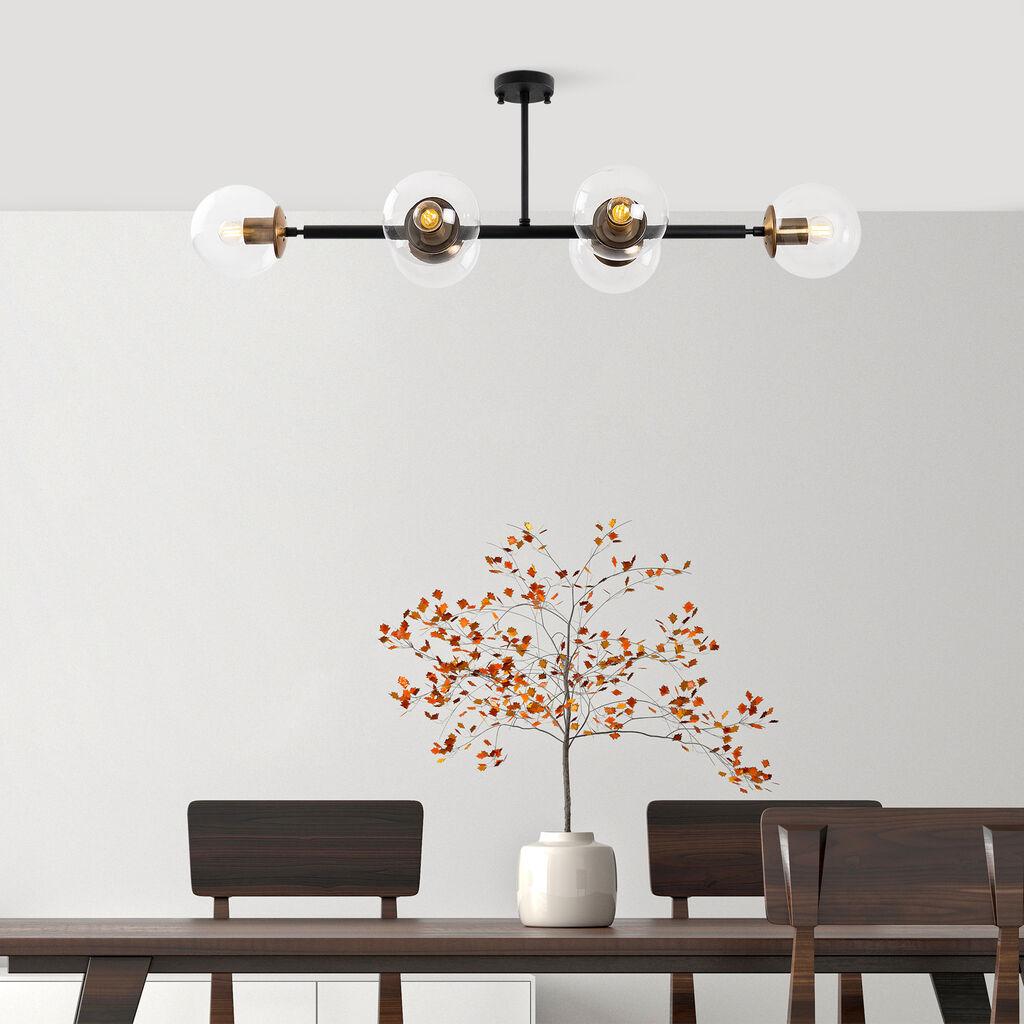 Opviq Fazli 10496 Luster, Crni