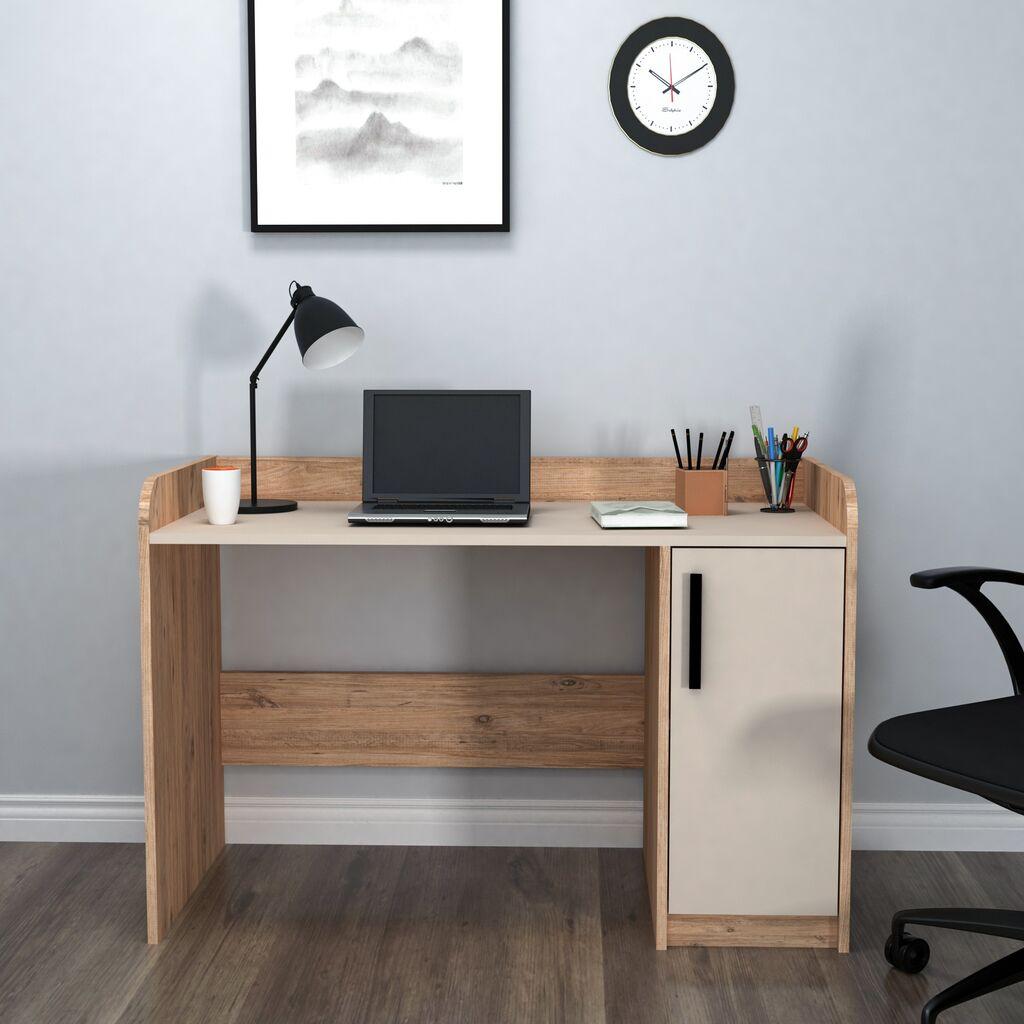 Hanah home Radni sto 123,6x60x83cm Bež
