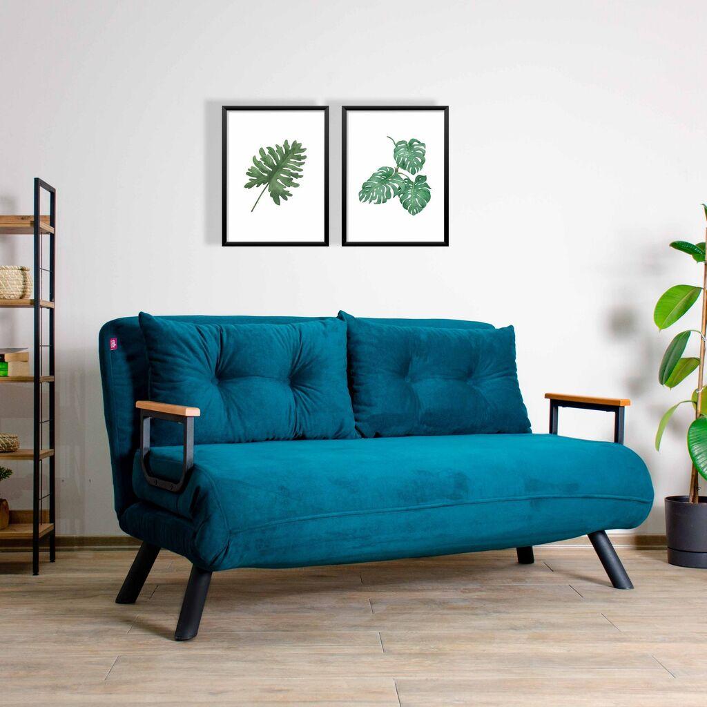 Atelier del Sofa Sando 2 Kauč, Petrolej