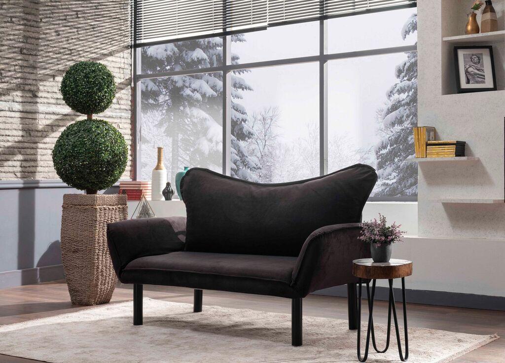 Atelier del Sofa Chatto Sofa, Crna