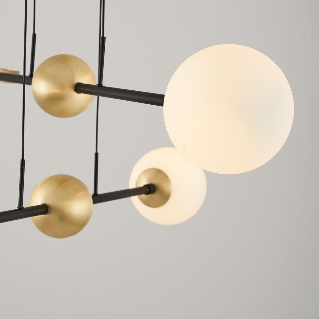 Opviq Luster L1225, 120cm, 82 cm, 3x22W, LED, 3000K, 6600 Lm