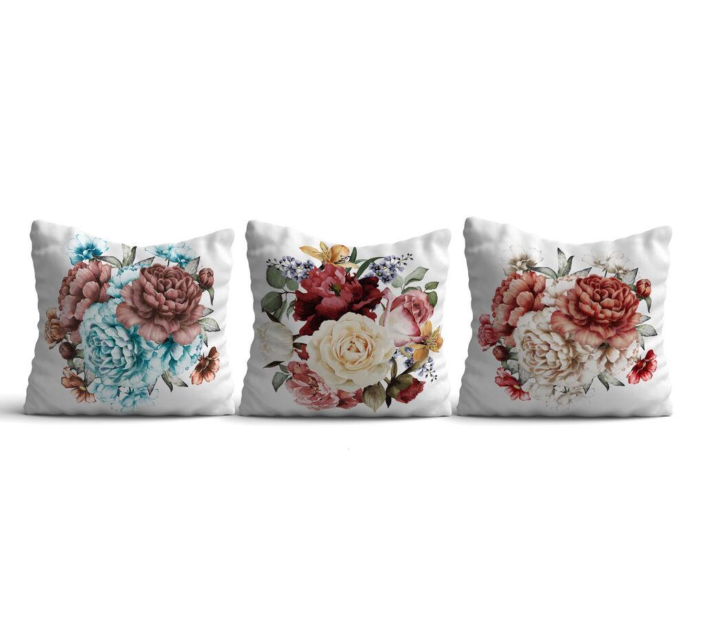 Aberto Design Set 3 jastučnice 43x43cm Šareni