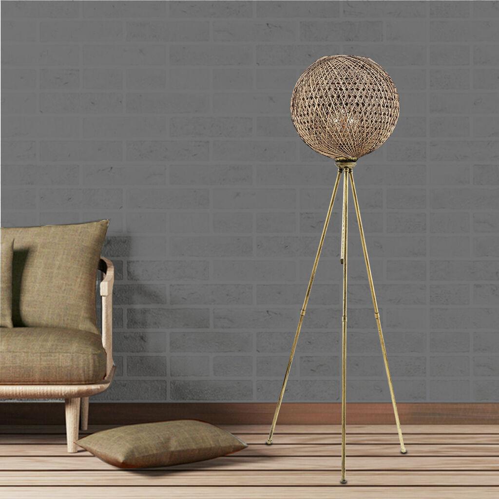 Opviq Podna lampa Pied, 138 cm, E27, Crna