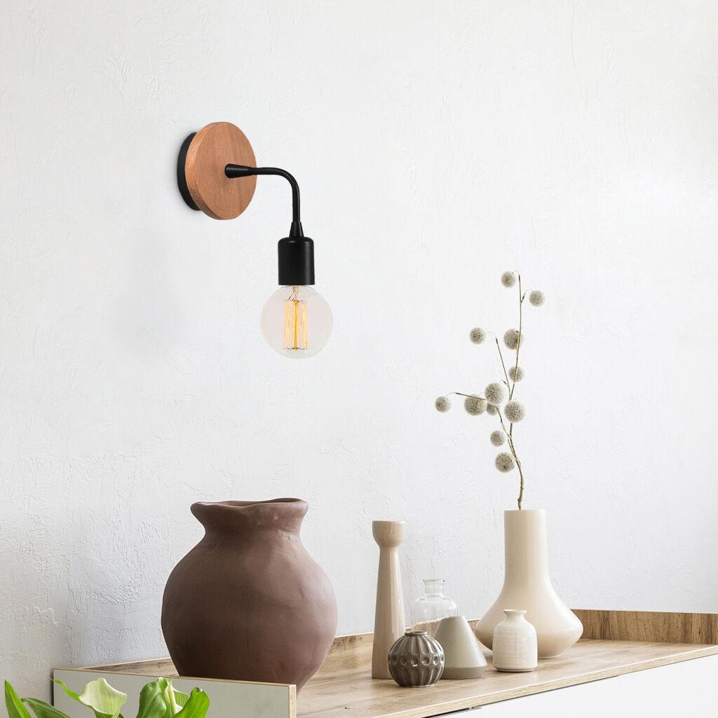 Opviq Dartini MR 735 Zidna lampa, Braon-Crna
