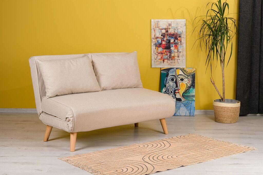 Atelier del Sofa Folde Sofa, 2 Sedišta, Krem