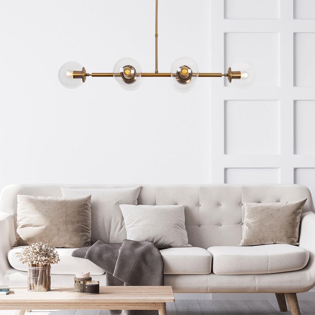 Opviq Luster Fazli-10490, 6 E14 s, 110x40x35-66 cm