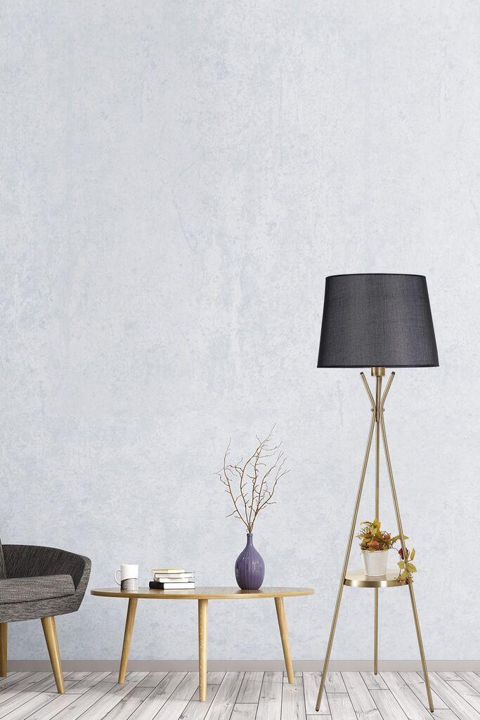 Opviq Podna lampa Venedik, 165 cm, 30 cm, E27, Crna