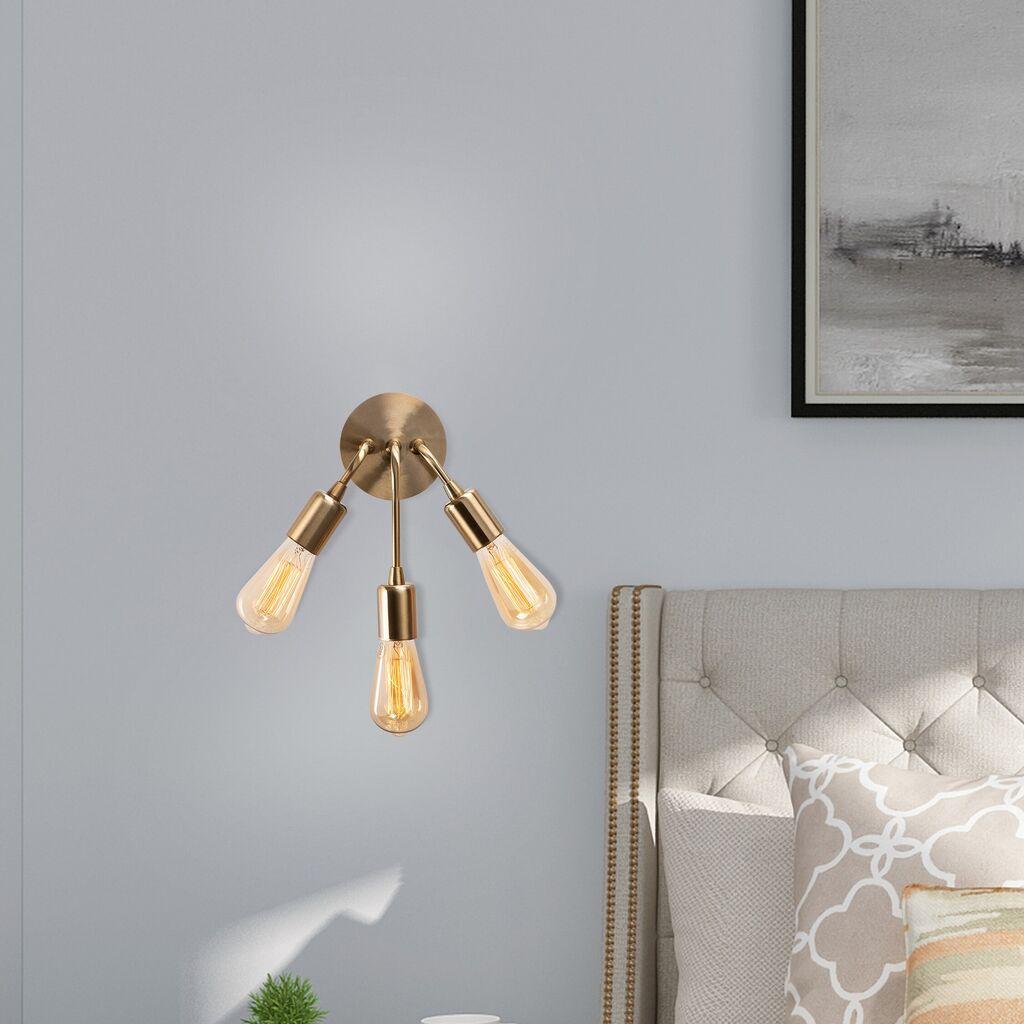 Opviq Zidna lampa E27 Max 40W, Bronzana