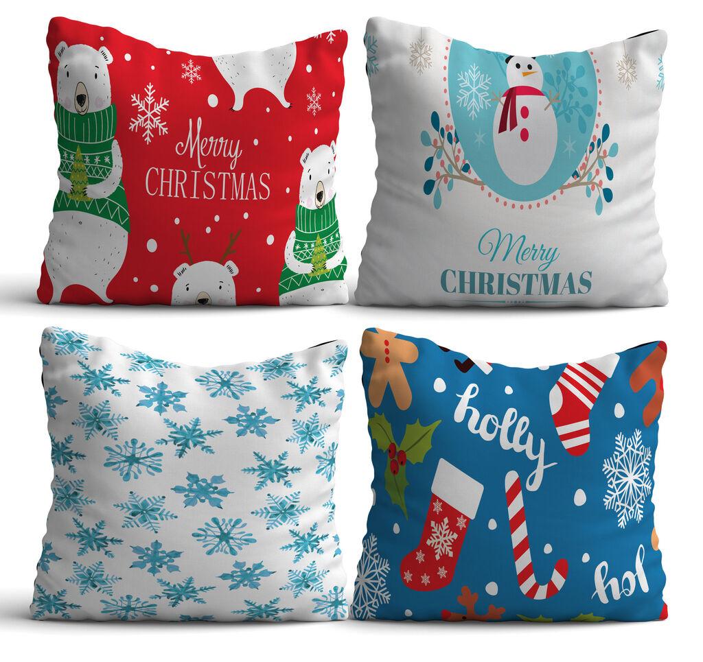 Aberto Design Set 4 jastuka 43x43cm Šareni