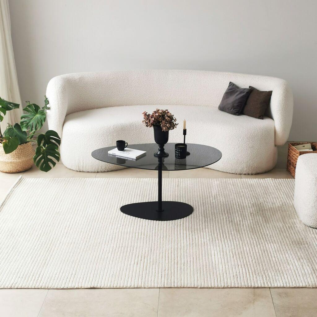 Hanah Home Porto Sto za dnevnu sobu, Crna