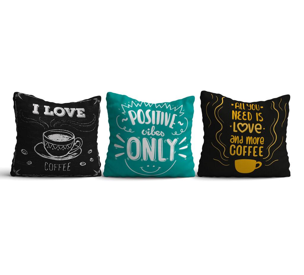 Aberto Design Set 3 jastučnice 43x43cm Šareni