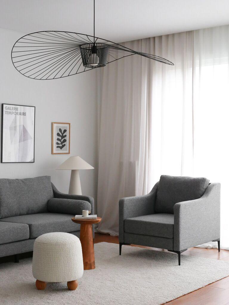 Atelier del Sofa Fotelja Nordi 80x82x93cm Siva