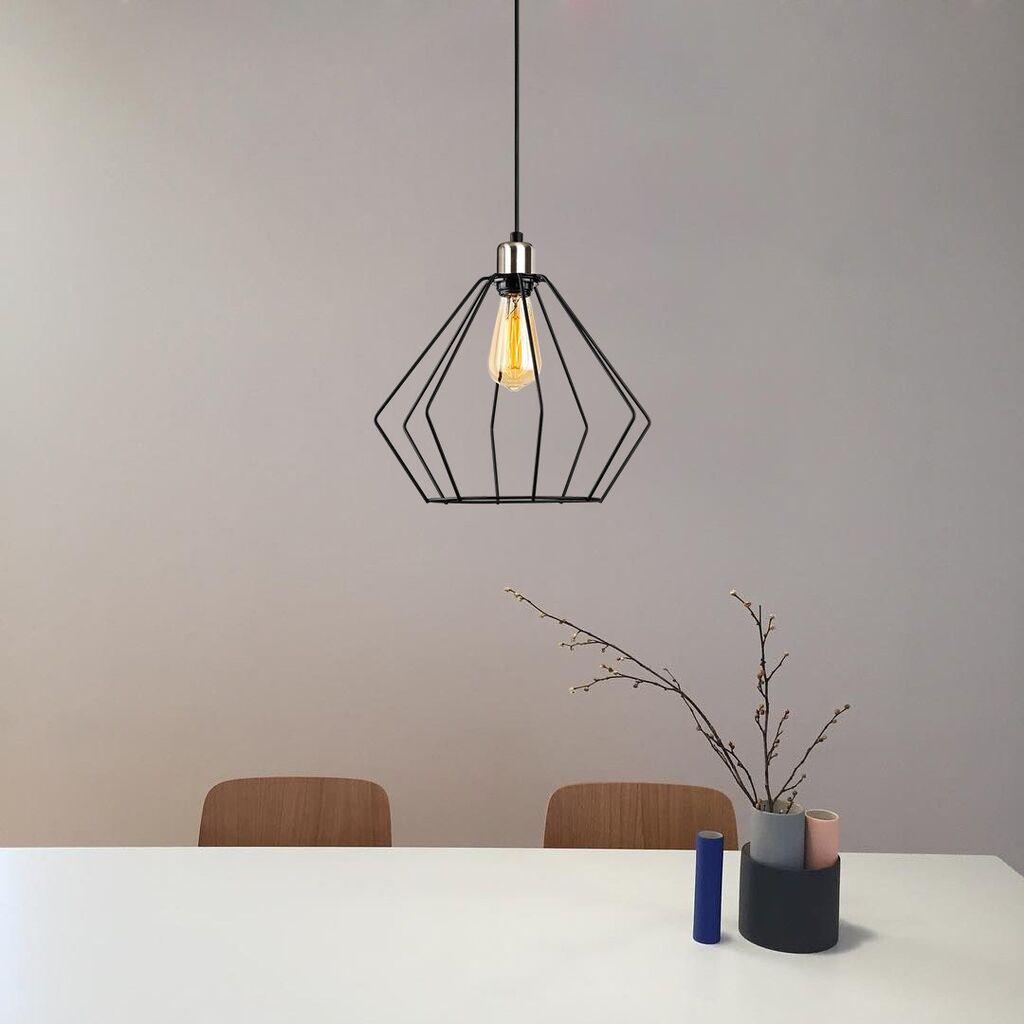 Opviq Luster Maden-4516, 33 cm, E27, Crni