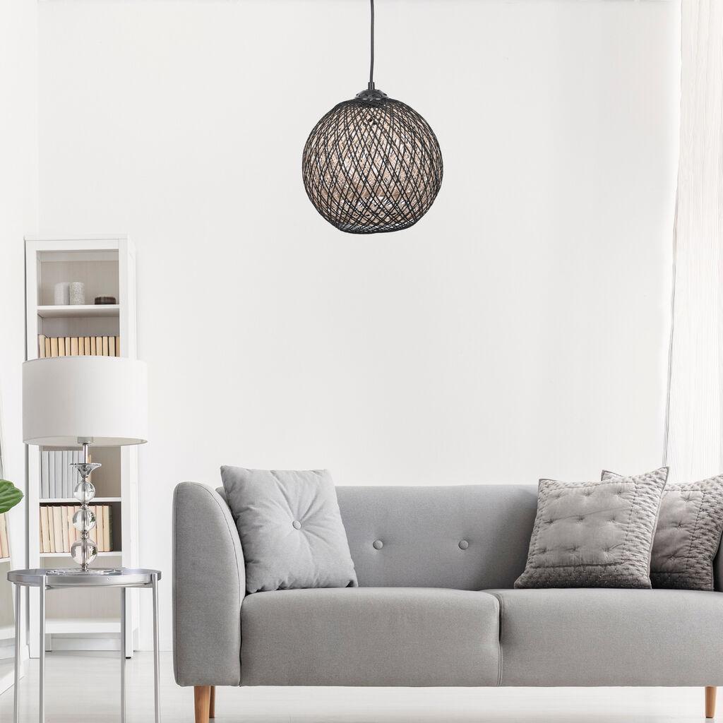 Opviq Luster 190, 55cm, E27, 40W, Crni