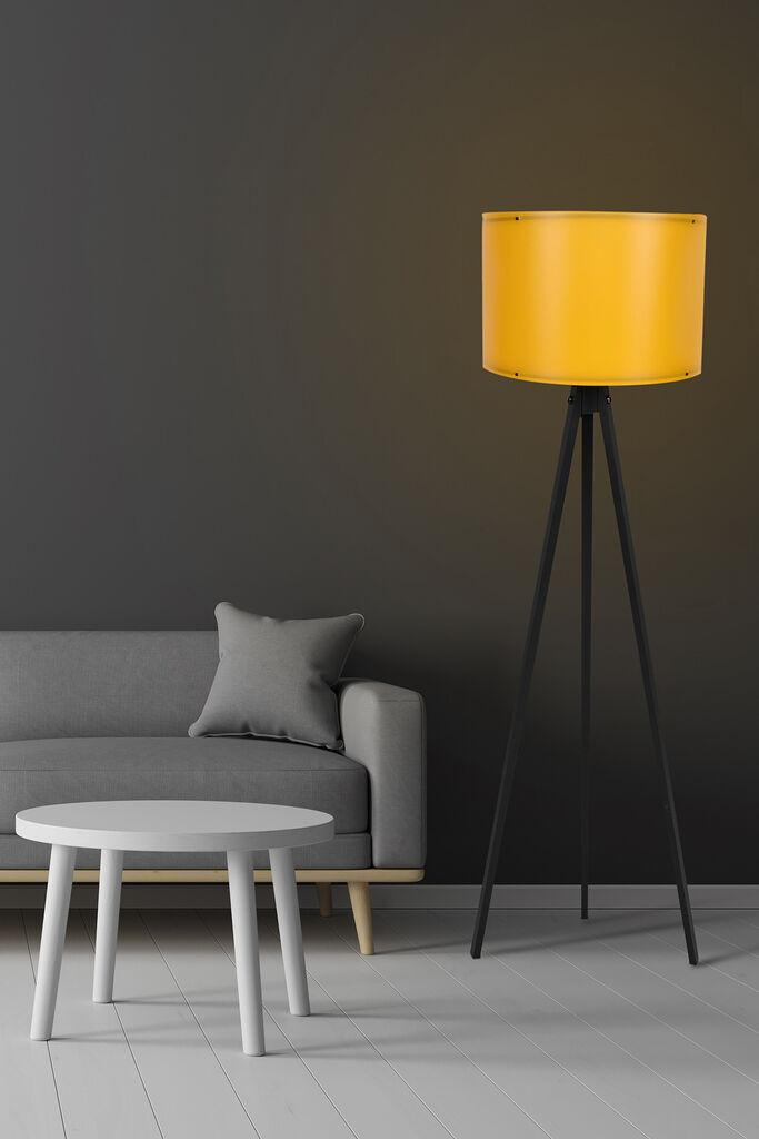 Opviq Podna lampa 114, Crno-žuta