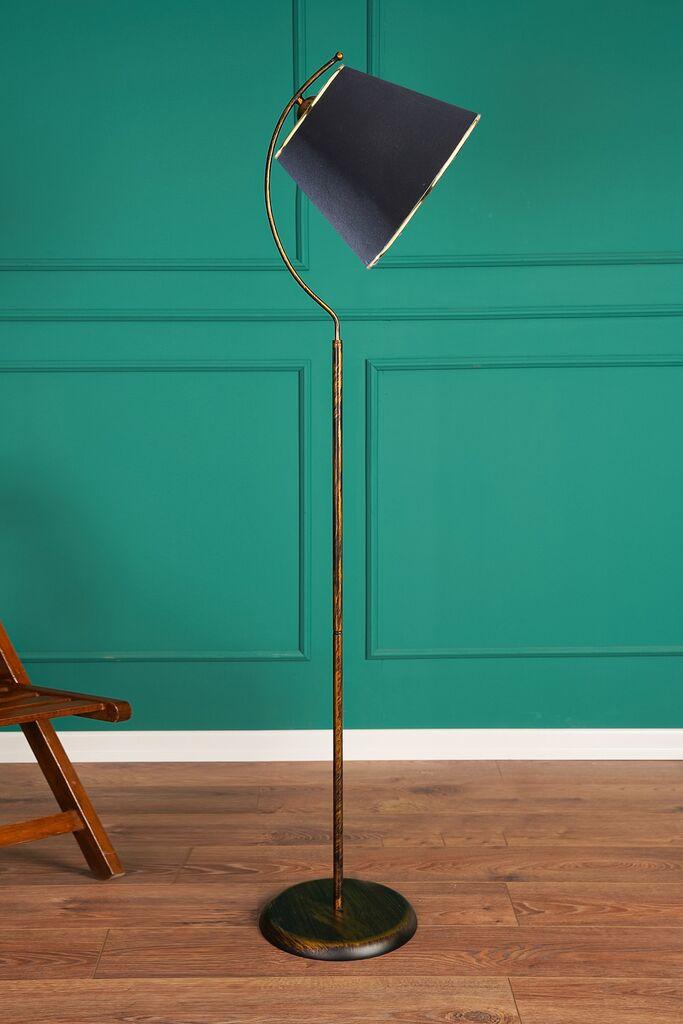 Opviq Podna lampa Conic, 165 cm, E27, Zlatne boje