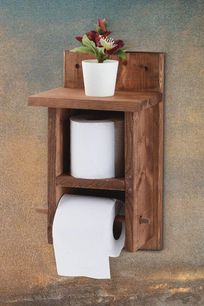 Aberto Design Držač za toalet papir, 35 cm, Braon