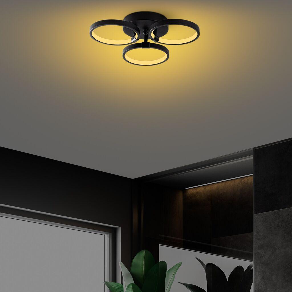 Opviq Halka 13310 Luster, Crni