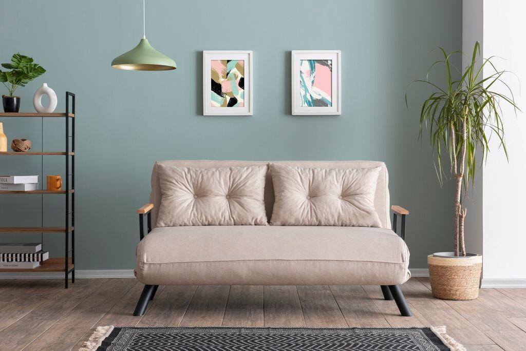 Atelier del Sofa Sando v2 Sofa, 2 Sedišta, Krem