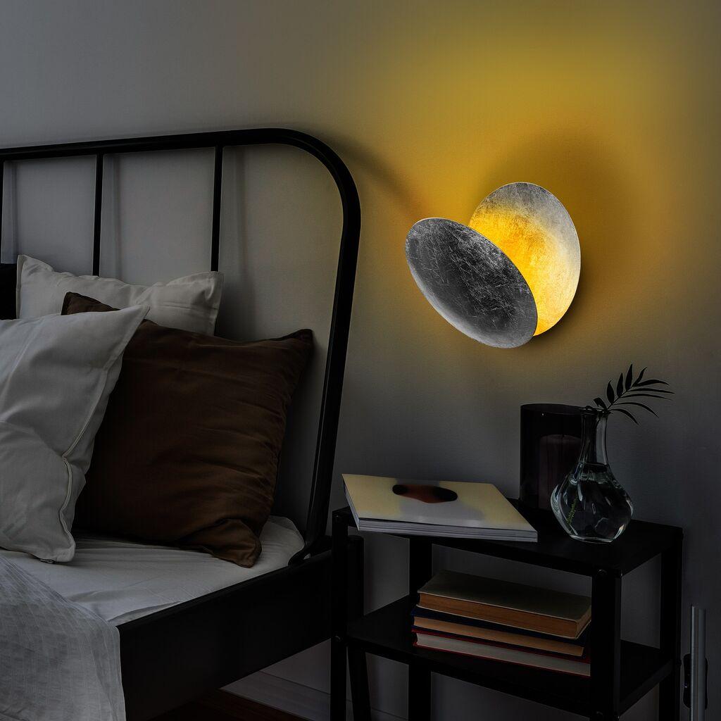 Opviq Yosma 13641 Zidna lampa, Srebrna