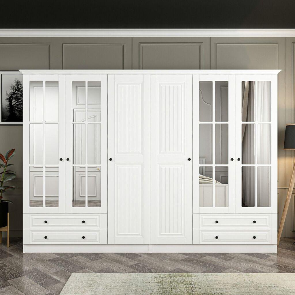 Hanah Home Kale Mebran 4020 Garderober, 225x190x52cm, Beli