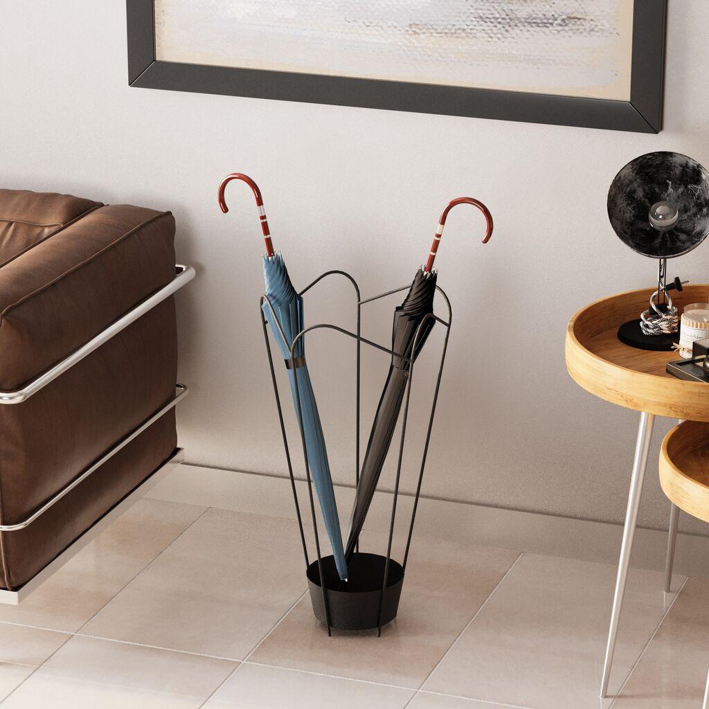 Aberto Design Stalak za kisobrane 60cm, Crni