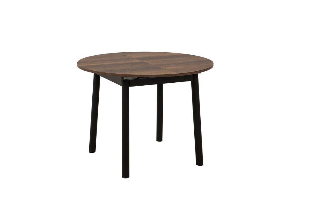 Hanah Home Oliver Trpezarijski sto, Braon-Crna