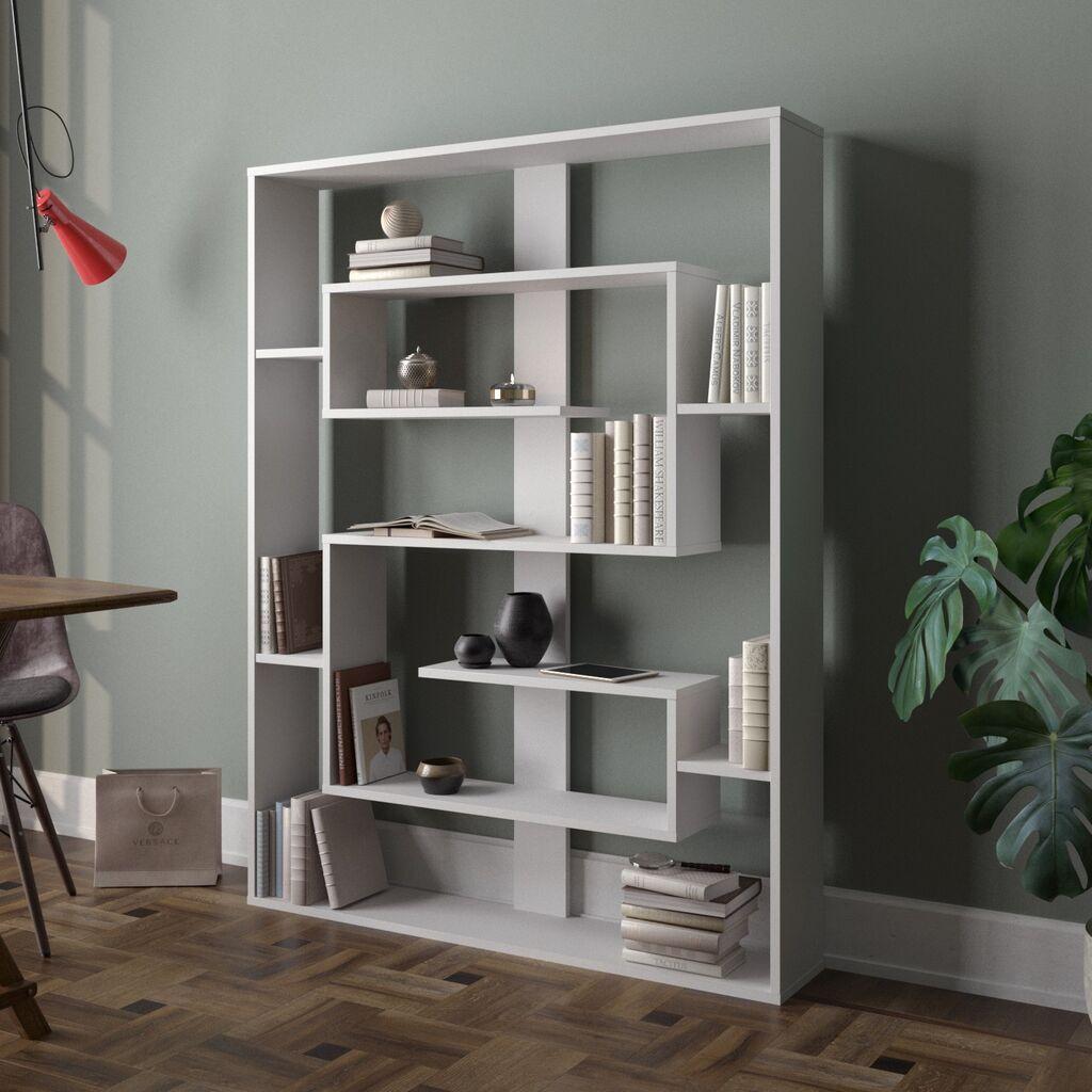 Hanah Home Esteban White Polica za knjige 120x156x22cm, Bela