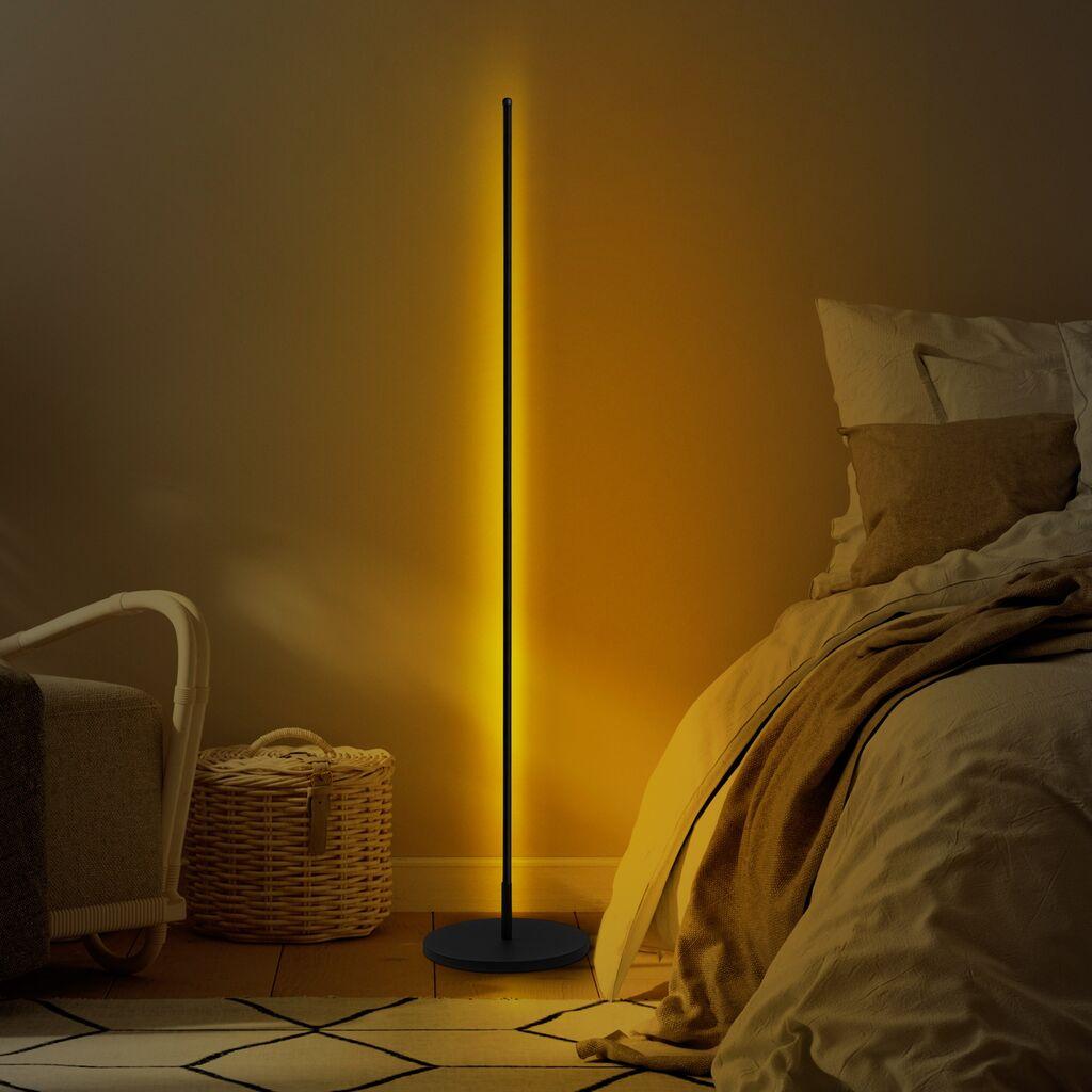 Opviq Only 13317 Podna lampa, Crna