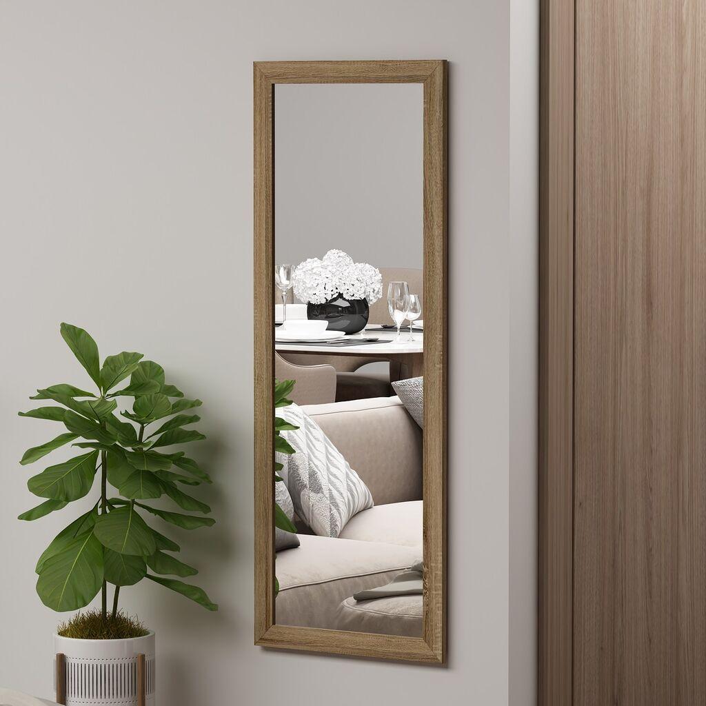 Hanah Home Ogledalo Sonny Natural, 40x105cm, Braon