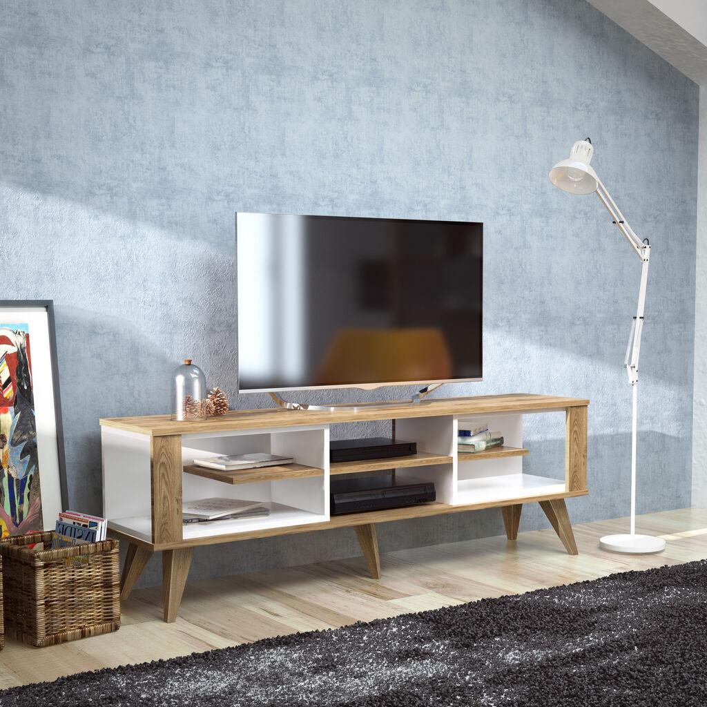 Hanah home TV Komoda Ionis Hrast-Bela