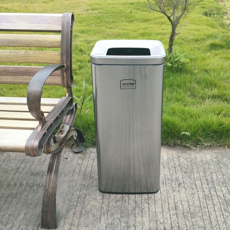 Kanta za otpatke, 30 L, Srebrna boja
