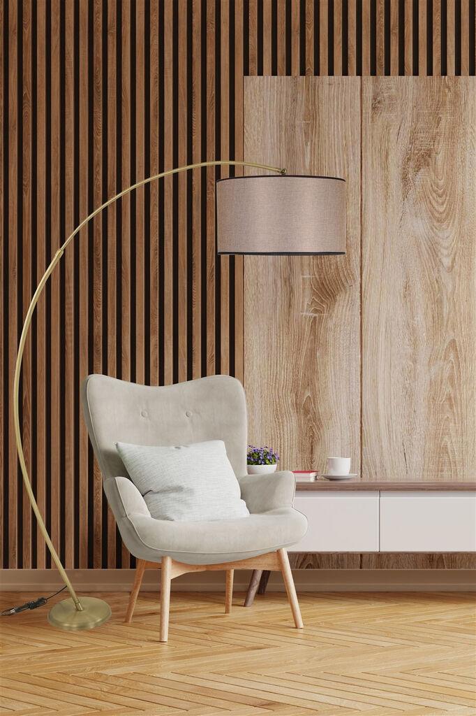 Opviq Misra 534LUN4223 Podna lampa, Bež