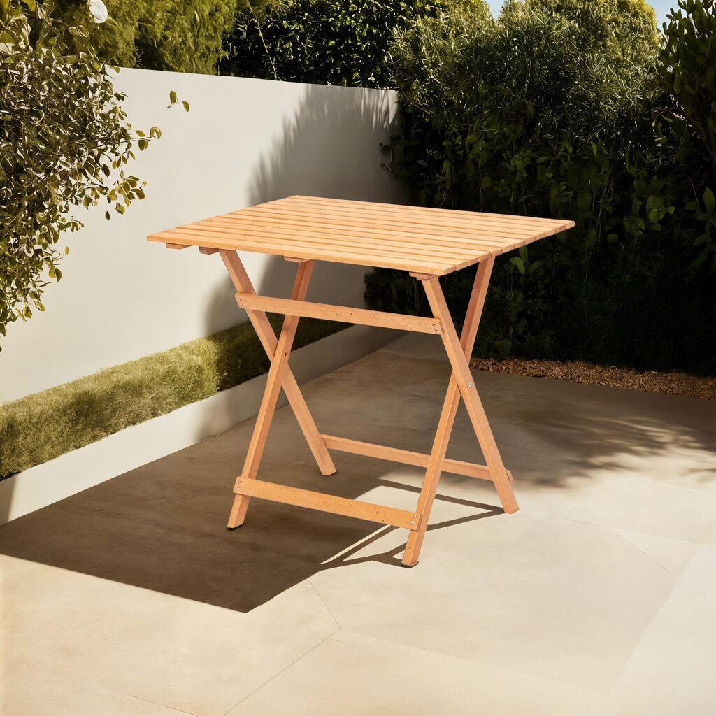 Hanah Home Baštenski sto 80x72x60​cm Braon