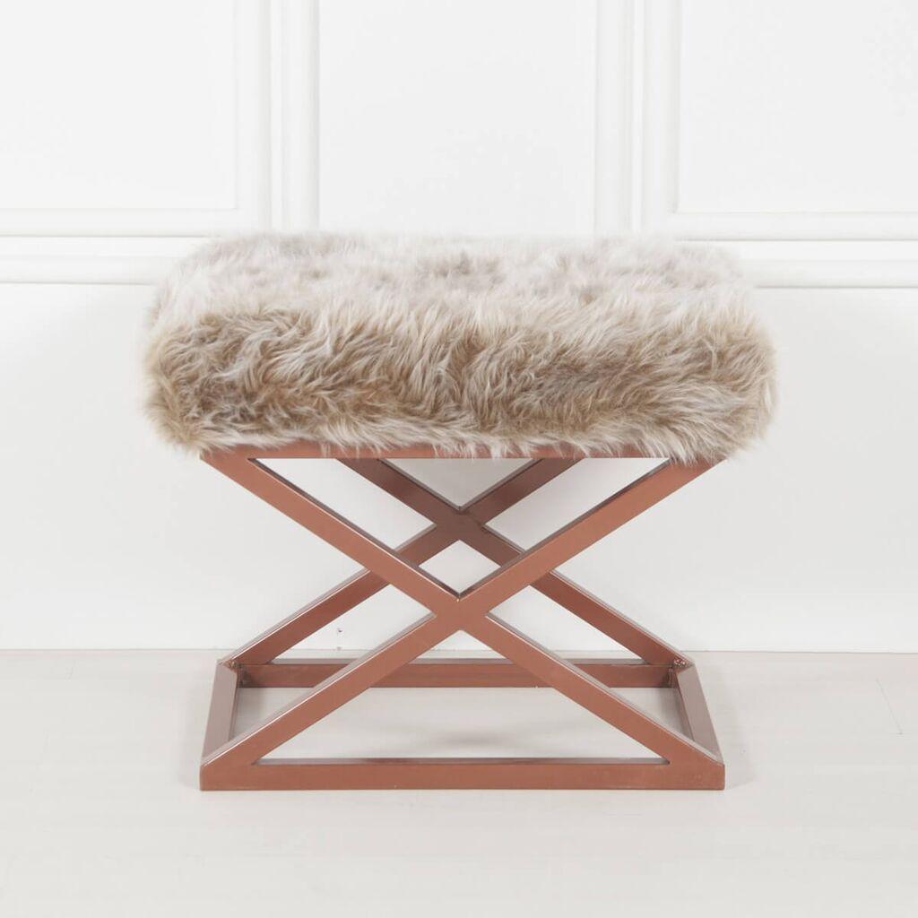 Atelier del Sofa Tabure 50x42x40cm, Bakar