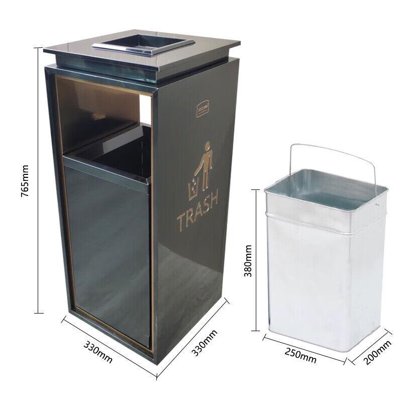 Kanta za otpatke, 20 L, Crna