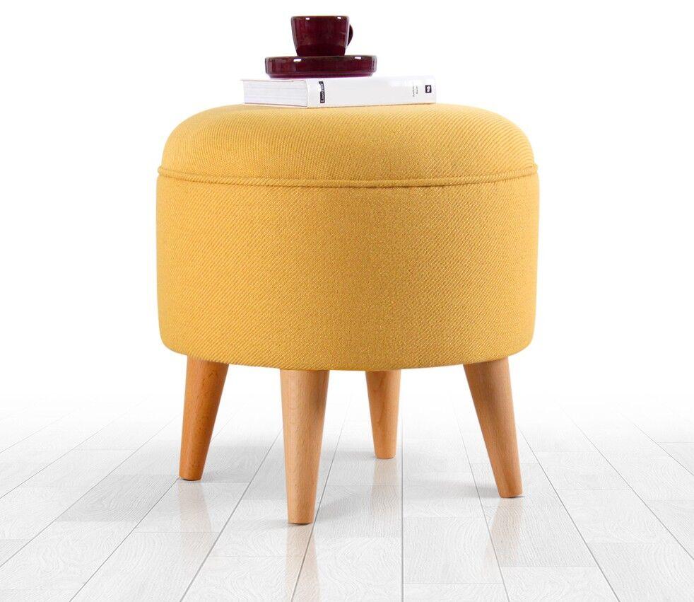 Atelier del Sofa Tabure 40x42cm, Žuto