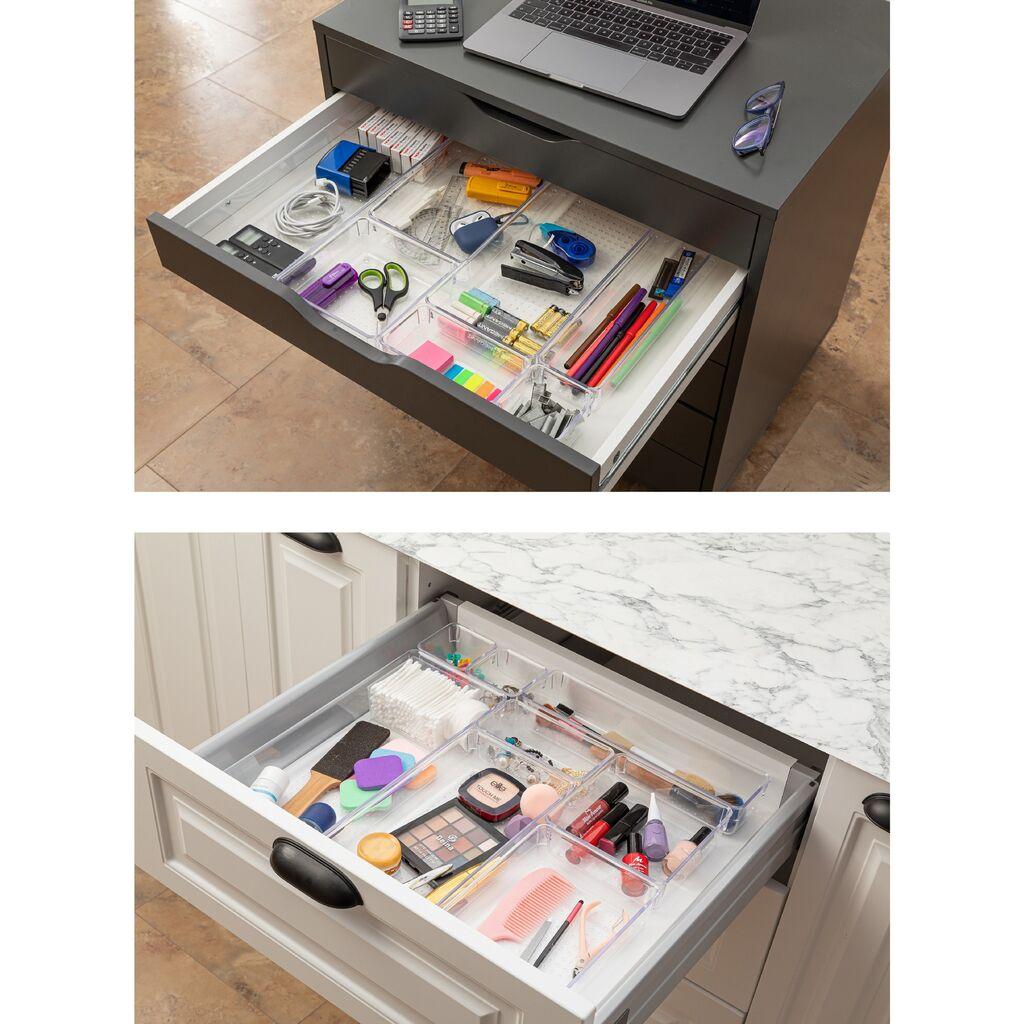 Aberto Design Organizator za fioku SET10, 16 delova, Providni