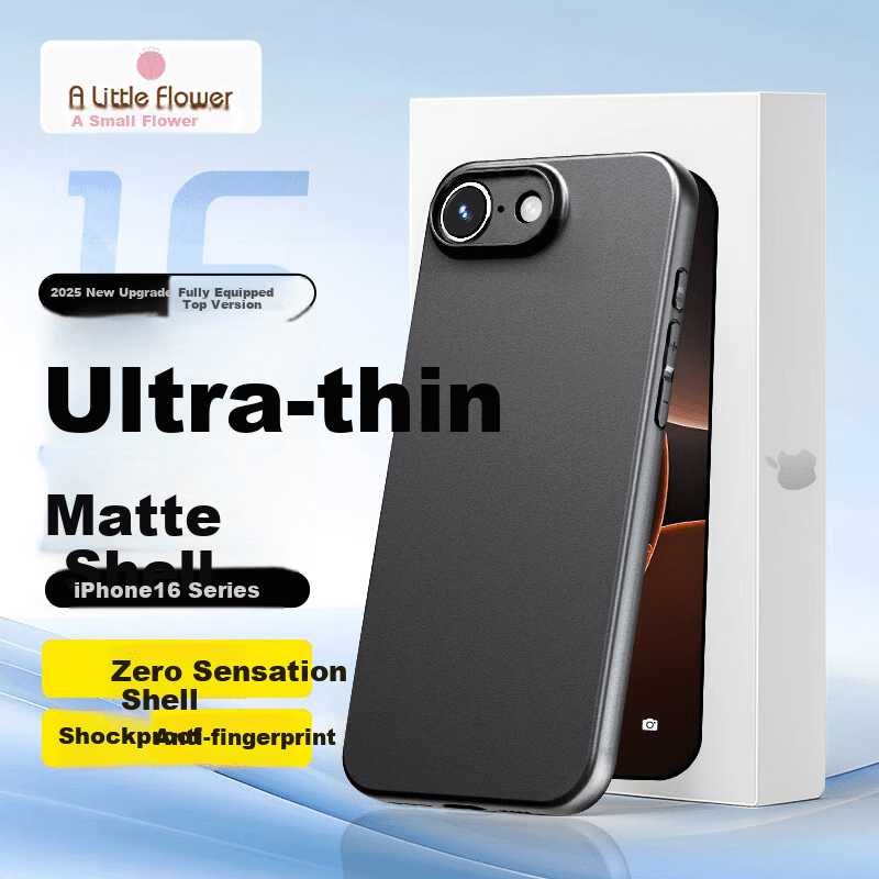ALittleFlower Maska za mobilni telefon Iphone 16e, Crna