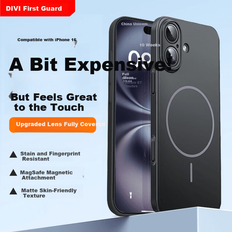 Divi Maska za mobilni telefon Apple 16, Crna
