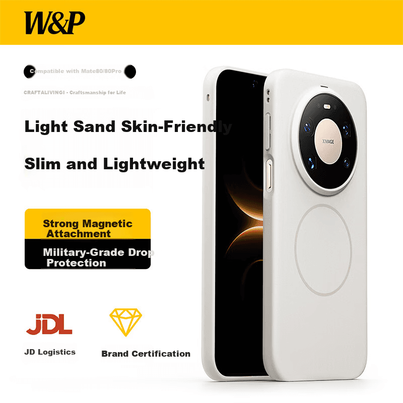 W&P Maska za mobilni telefon Mate 80 Pro, Bela