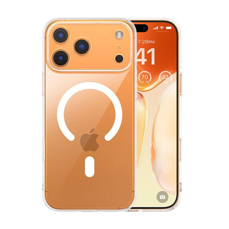 Memumi Maska za mobilni telefon Iphone 17 Pro, Providna