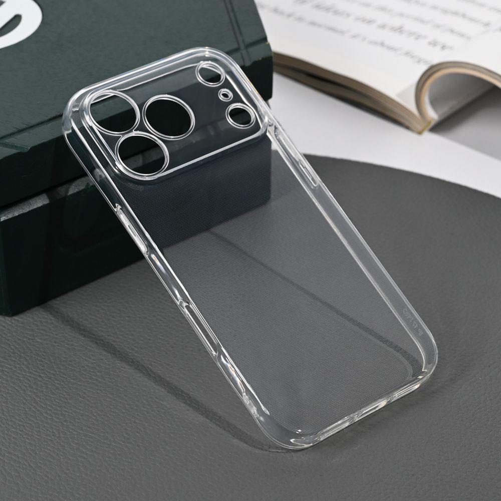 Maska za iPhone 17 Pro 6.3" Silikonska Skin, Providna