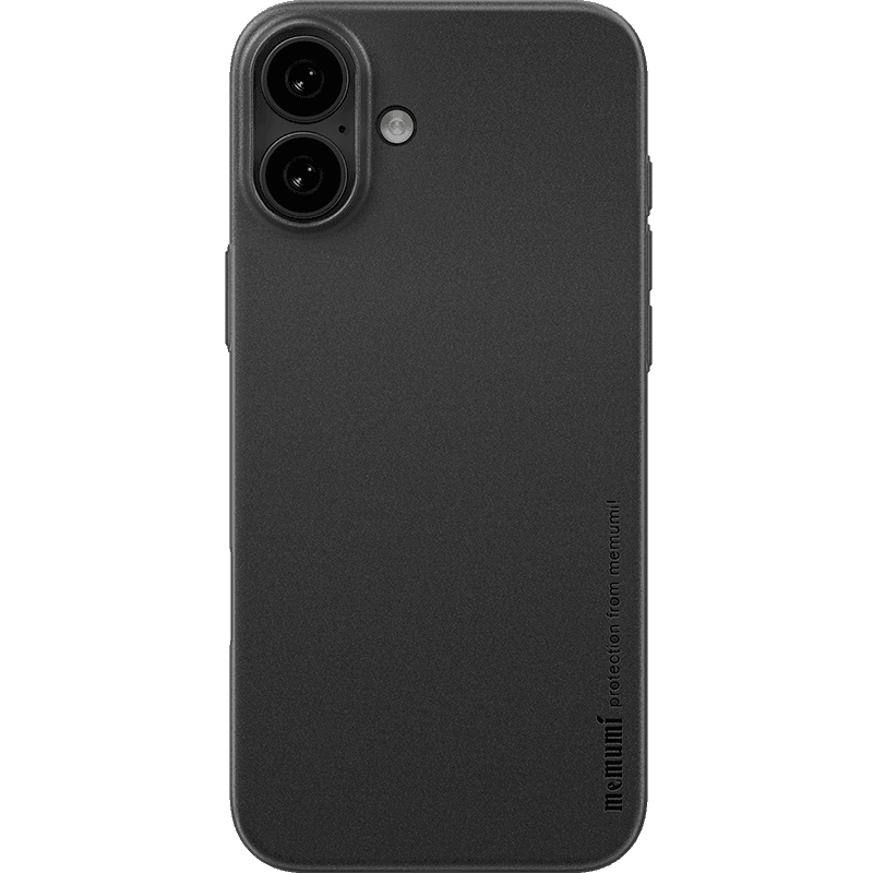 Memumi Maska za mobilni telefon Iphone 17, Crna